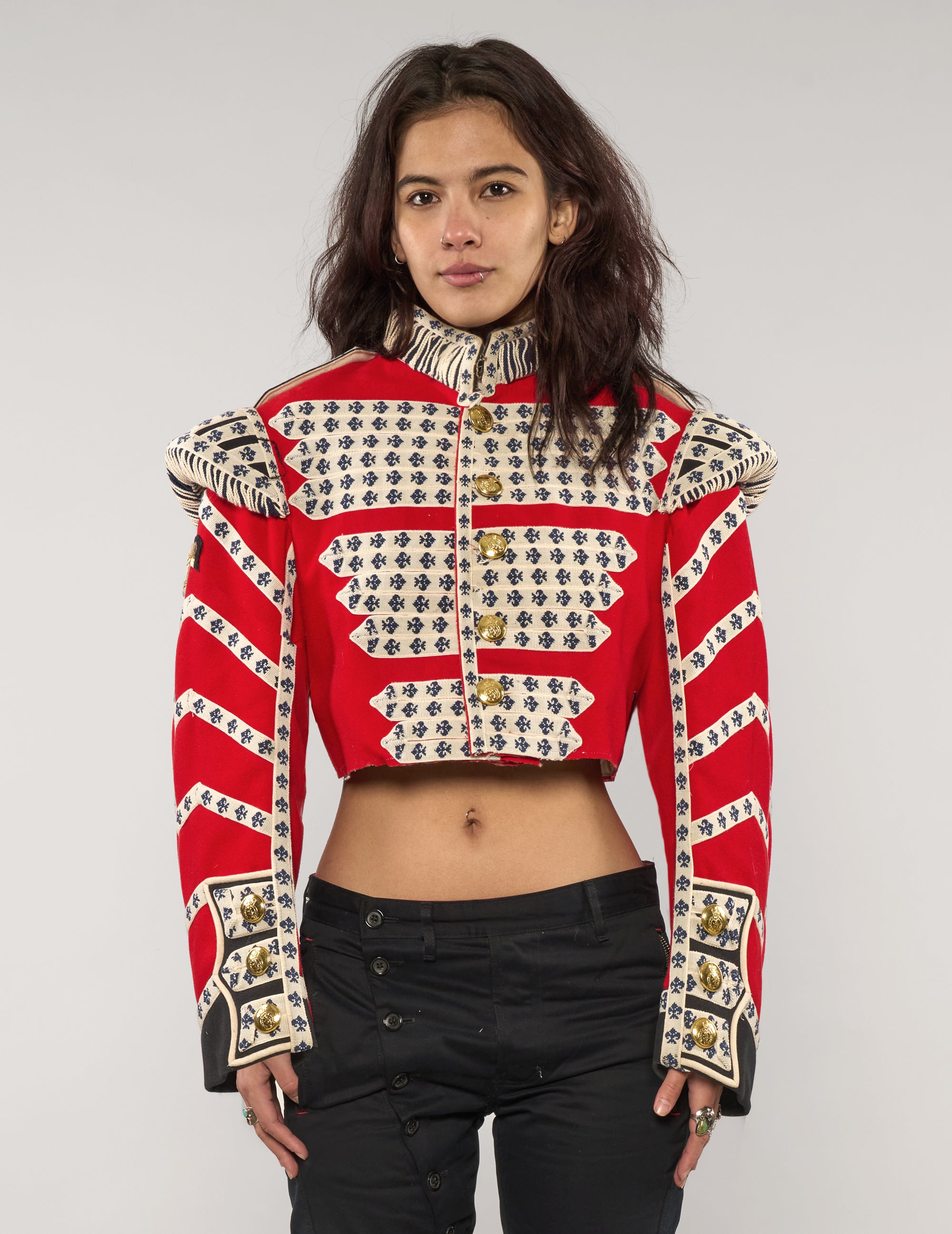 Cropped Scots Guards Drummers Band Tunic