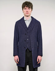 IMMORTAL Hawthorn Lightweight Microdot Woollen Frock Coat