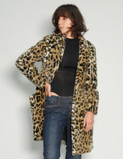 Cheetah Print Coat
