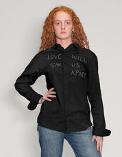 'Love Will Tear Us Apart' Black Shirt