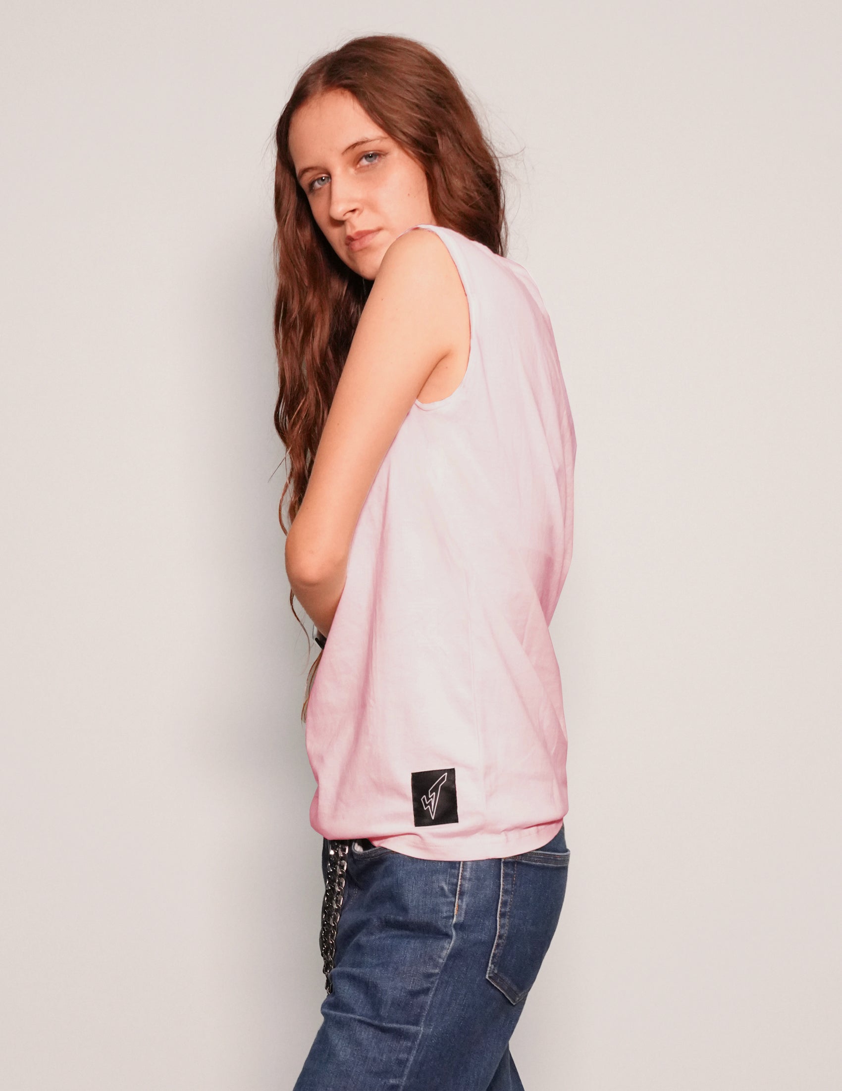 T-Shirt „Saint“ in Ecru