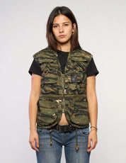 Taktische Weste im Tiger-Camouflage-Stil