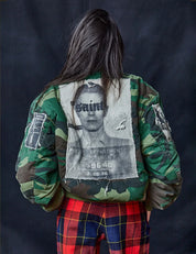 MA 1 Patched Bomber in Camo