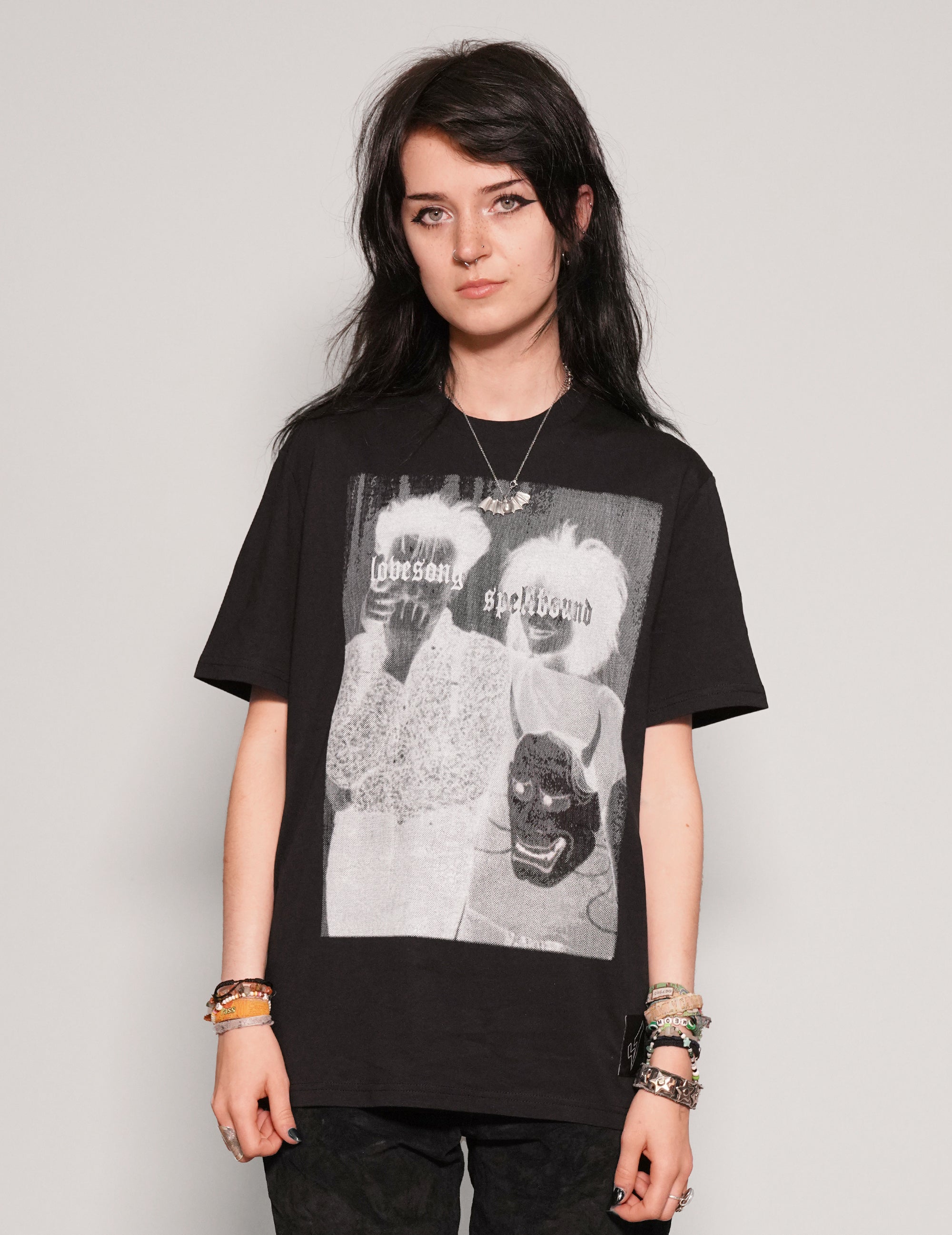 Lovesong & Spellbound T-Shirt in Black