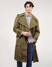 Rare Vintage Designer Military Trench Coat