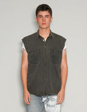 Levi's Denim Vest Party Back