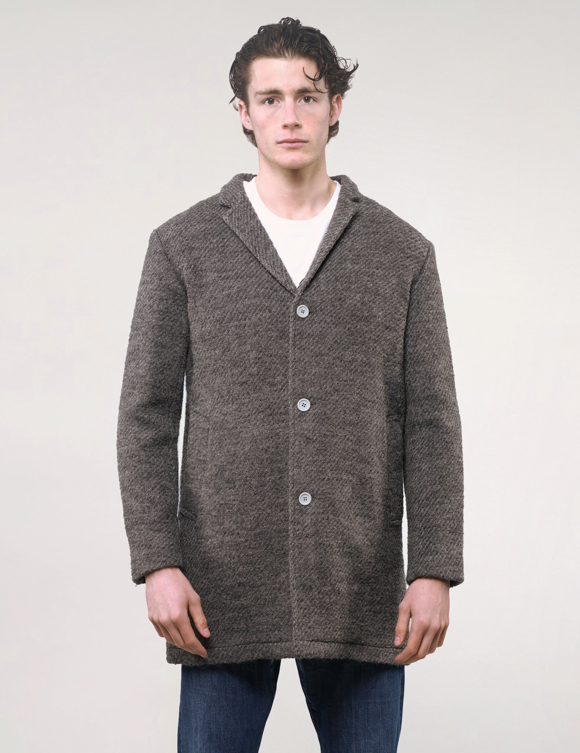 Vintage Kestin Hare Tweed Frock Coat