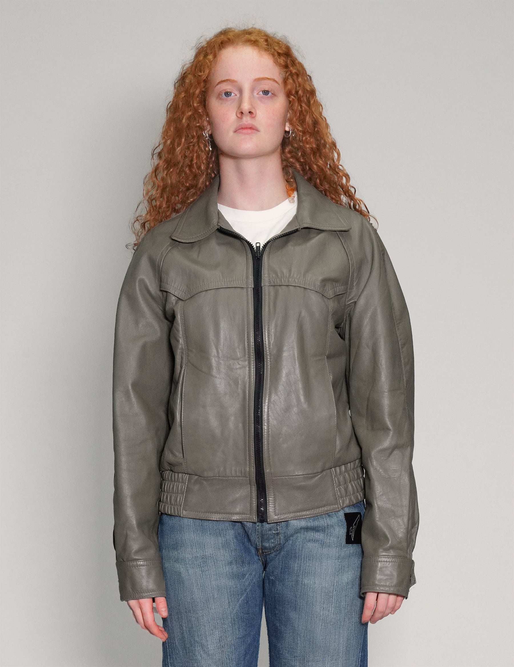 Leather French Jacket