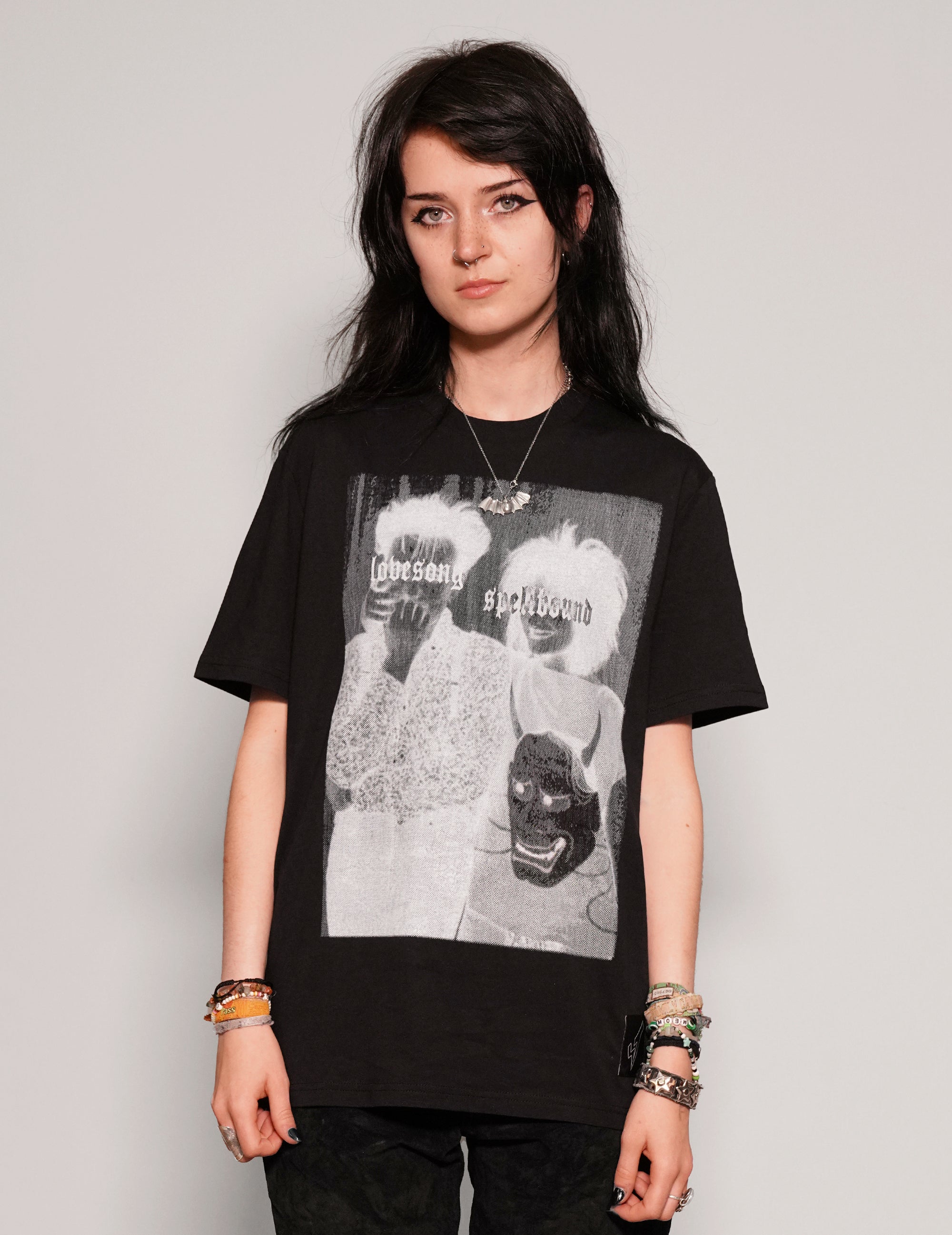 Lovesong & Spellbound T-Shirt in Black