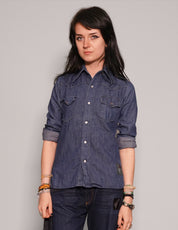 Party Back Shirt - Slim Fit - Gold Star Sequin