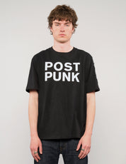 Underground Halfmoon Post Punk T-Shirt in Black