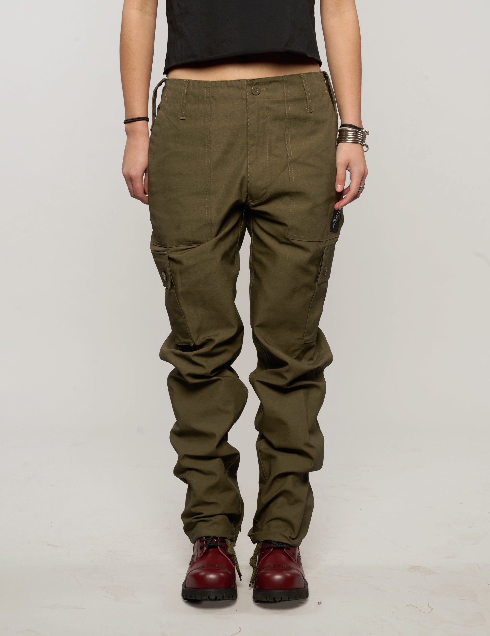 Cargo Trousers in Khaki