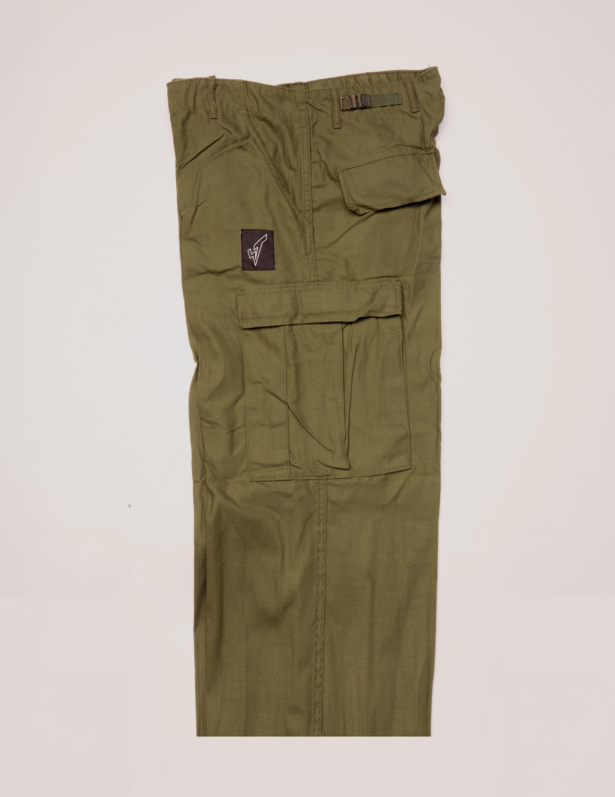 M65 Cropped Cargo Pants in Khaki