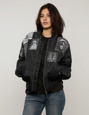 MA-1 Leichte Patched Bomberjacke in Navy
