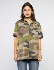 Chemise de soirée à paillettes noires - Camouflage
