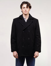 US Naval Service Wool Flannel Peacoat