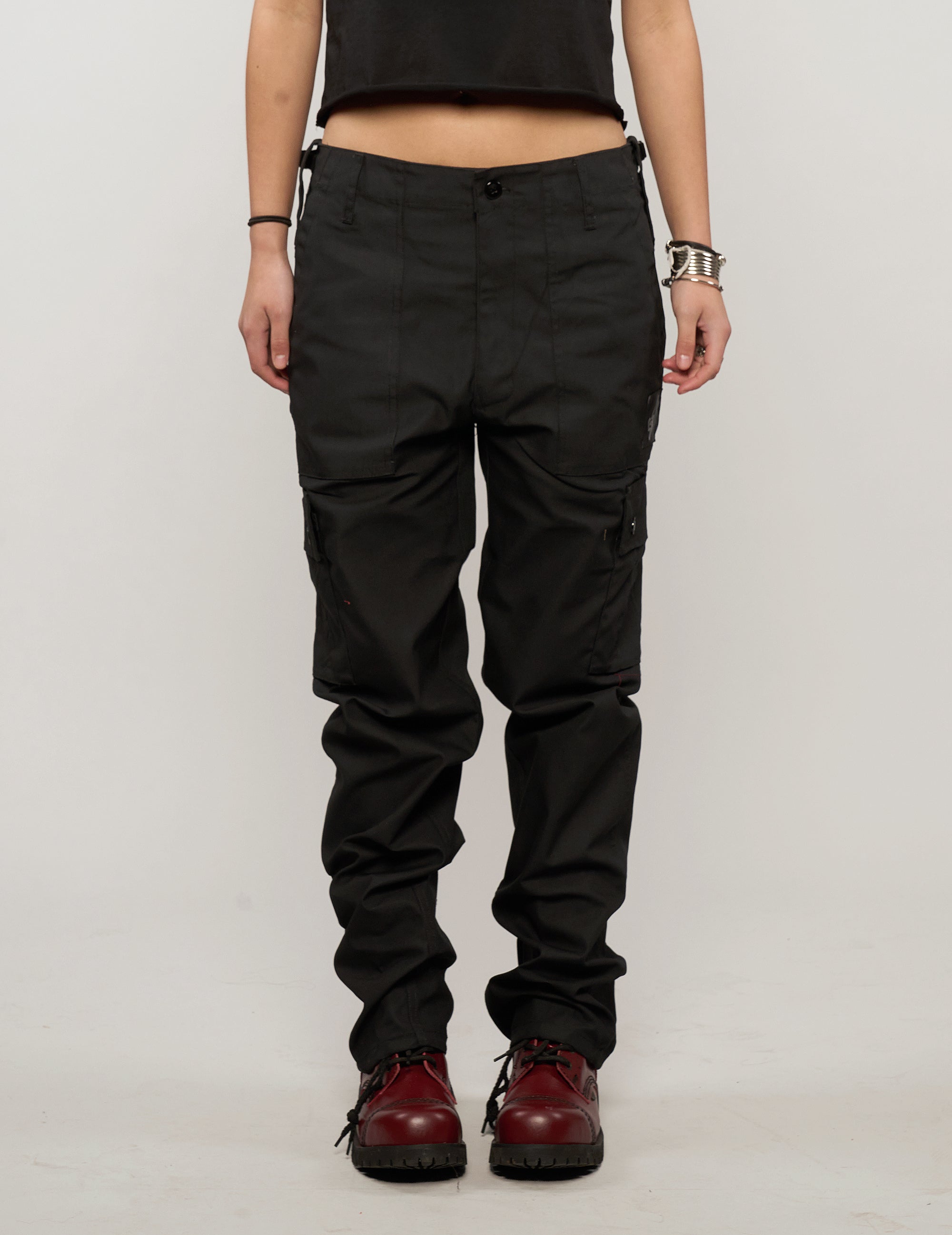 Cargo Trousers in Black