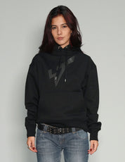 ST Hoodie in Black with Black Logo