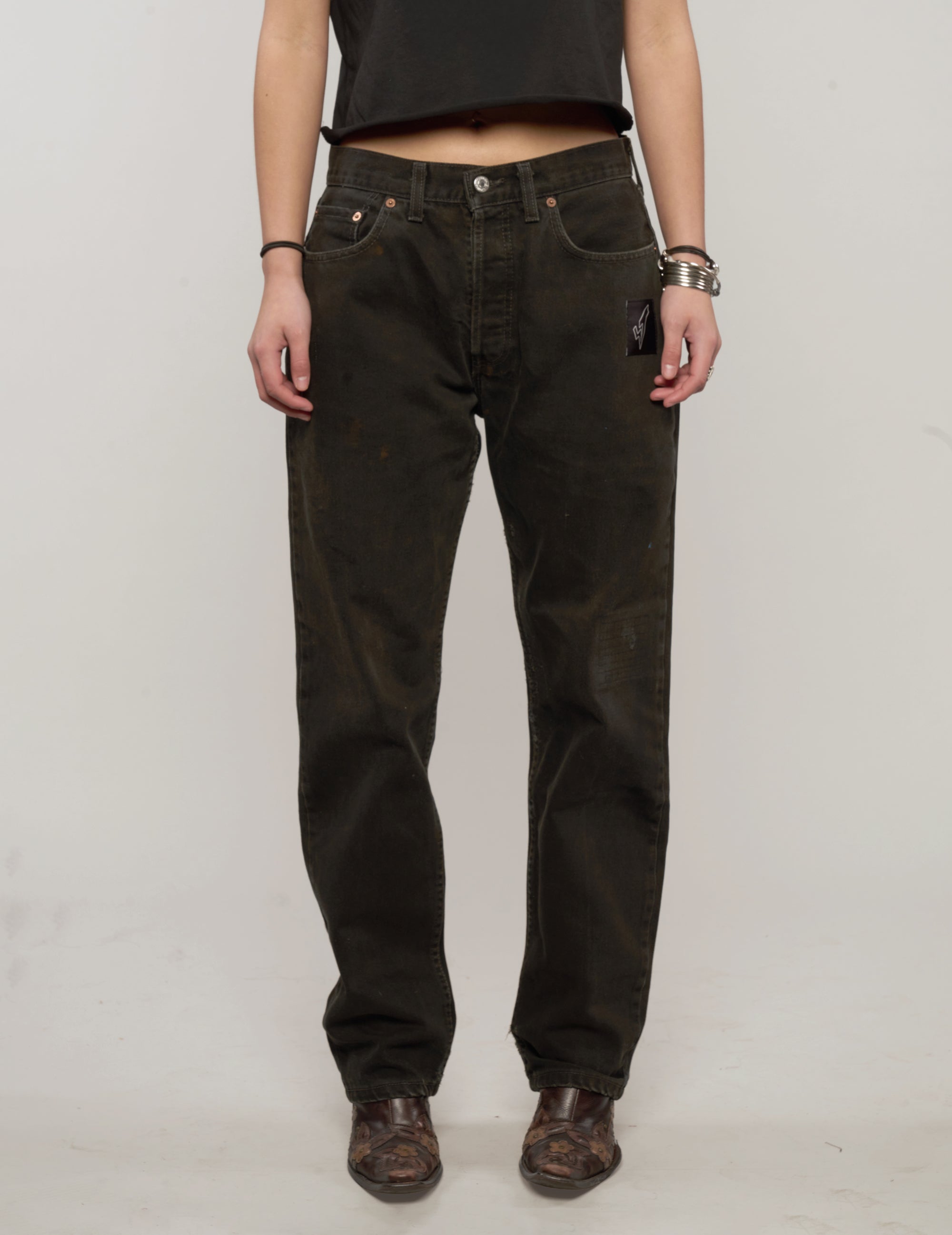 Laser Printed ST Jeans