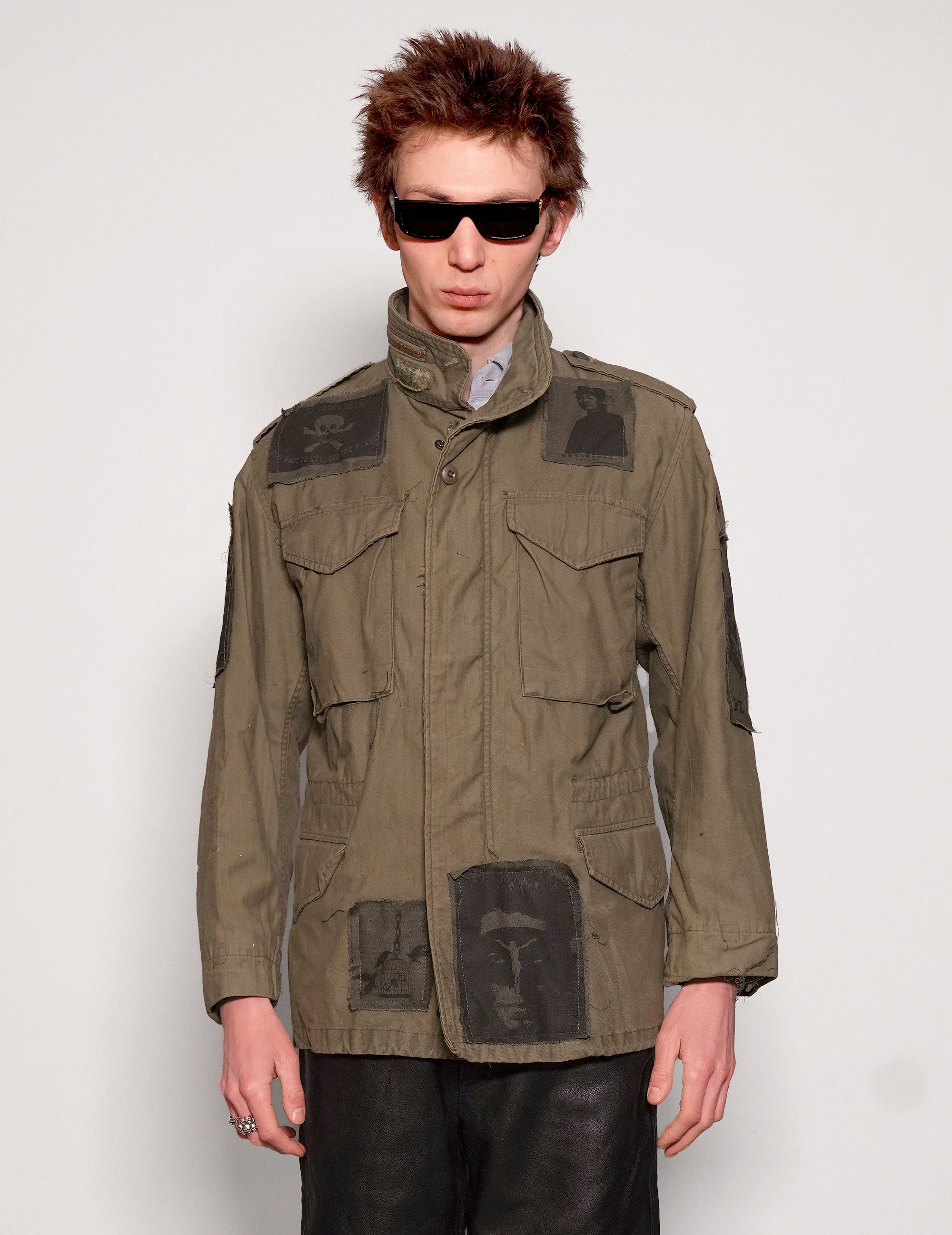 Vintage M65 Patched US Military Airforce Coat