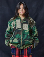 MA 1 Patched Bomber in Camo