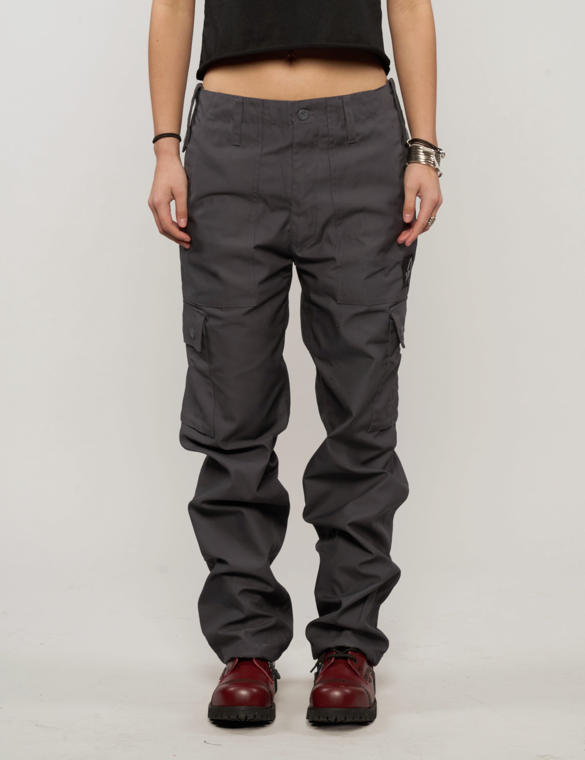 Cargo Trousers in Grey