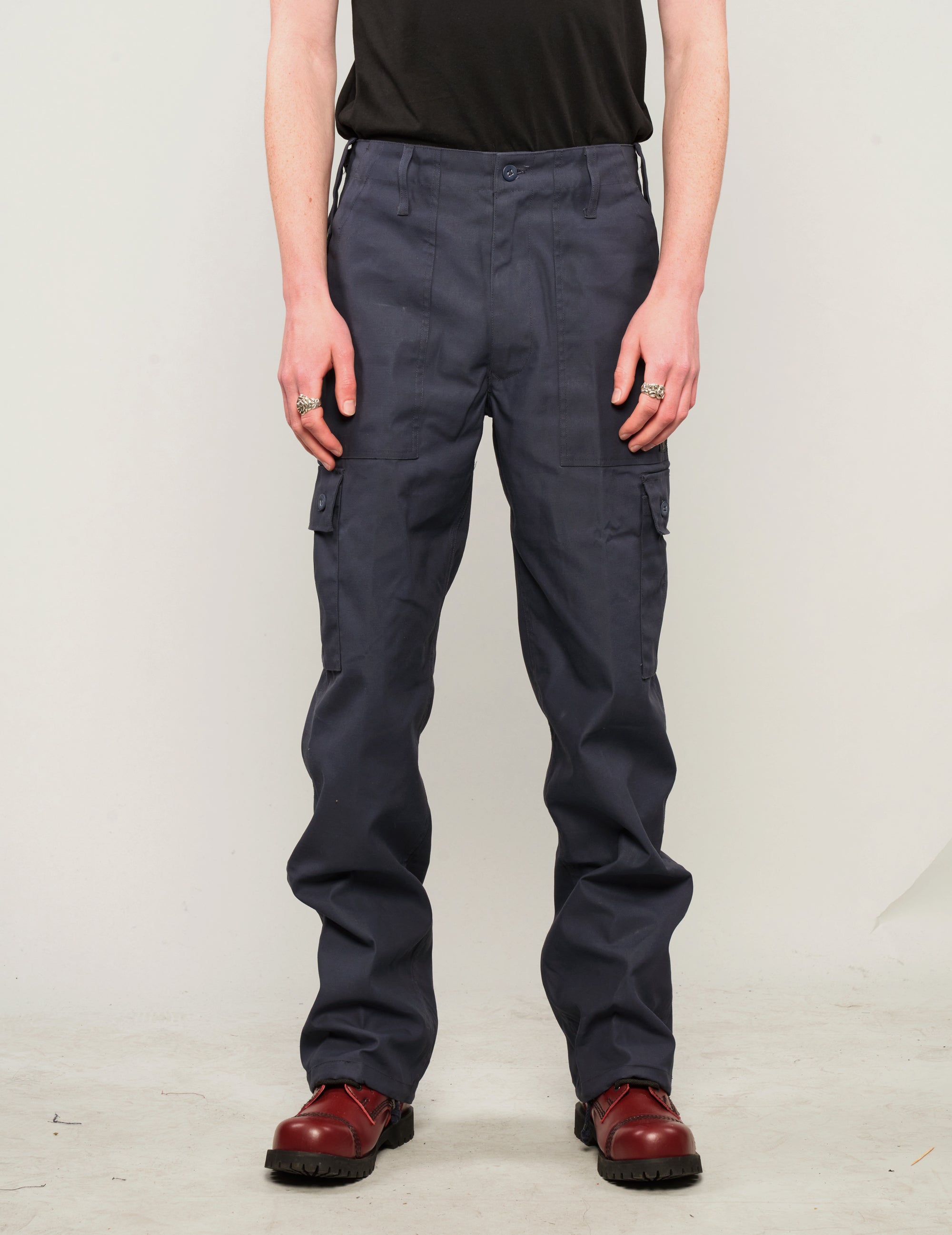 Cargo Trousers in Navy