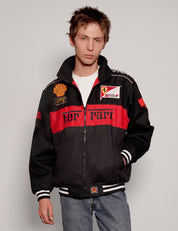 Black Ferrari Racing Jacket