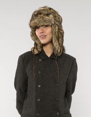 chapeau de fourrure de style russe