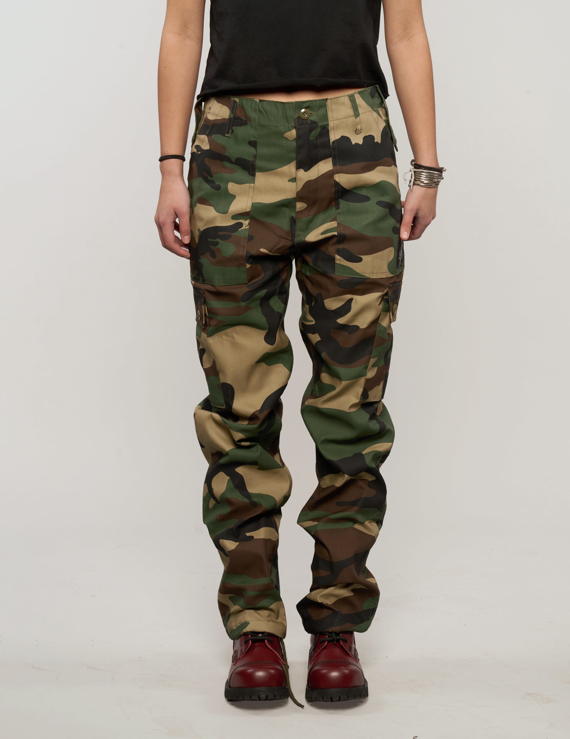 Cargo Trousers in Camo