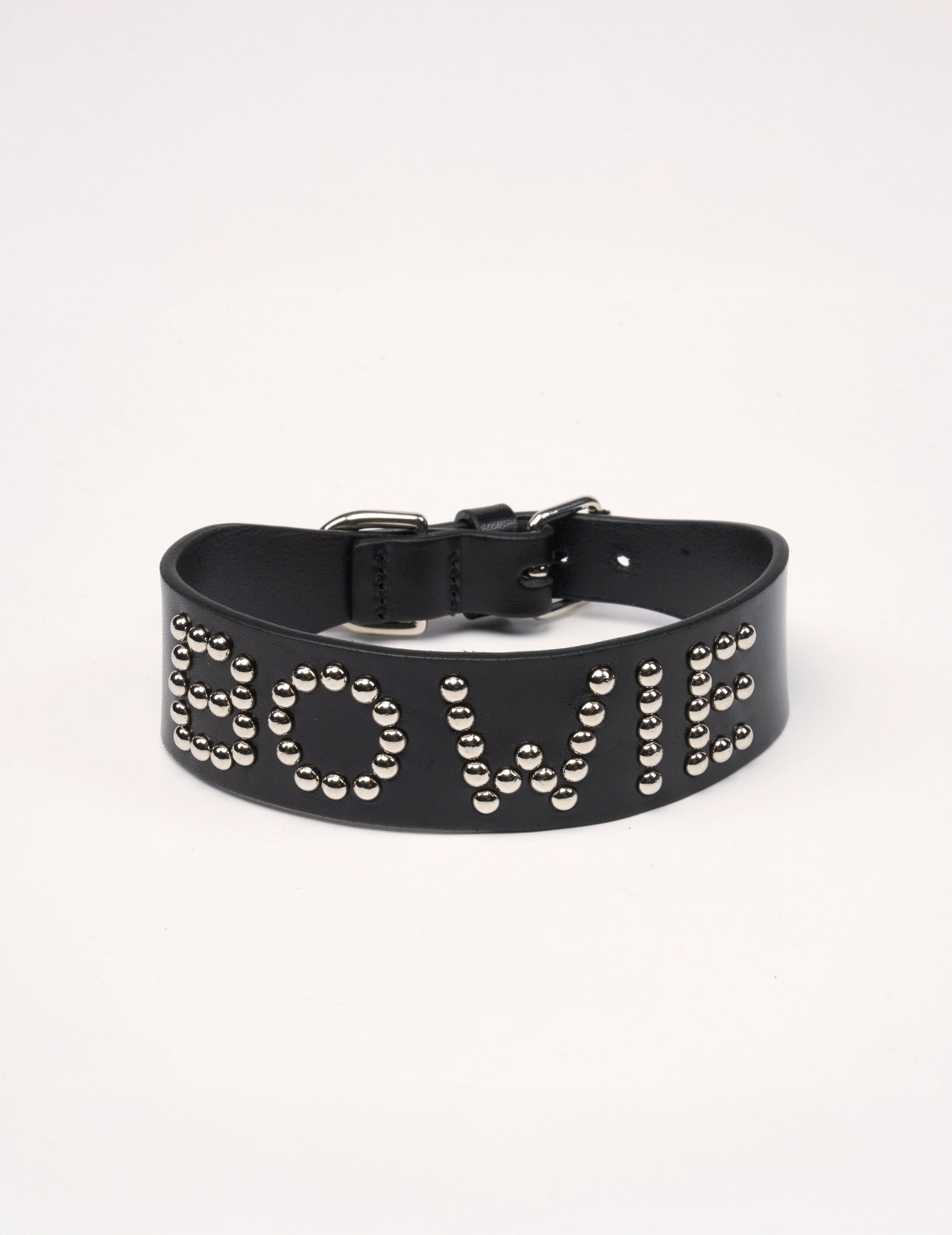 Rockstar Leather Dog Collar