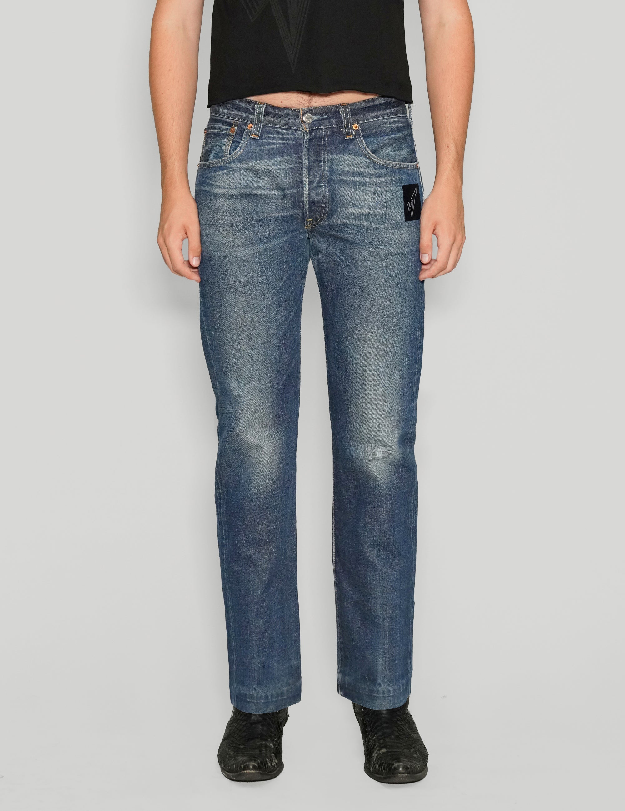 ST Logo Jeans in Blue