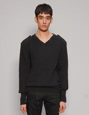 Police Sweater in Black
