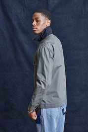 Cotton Workshirt in Charcoal Grey