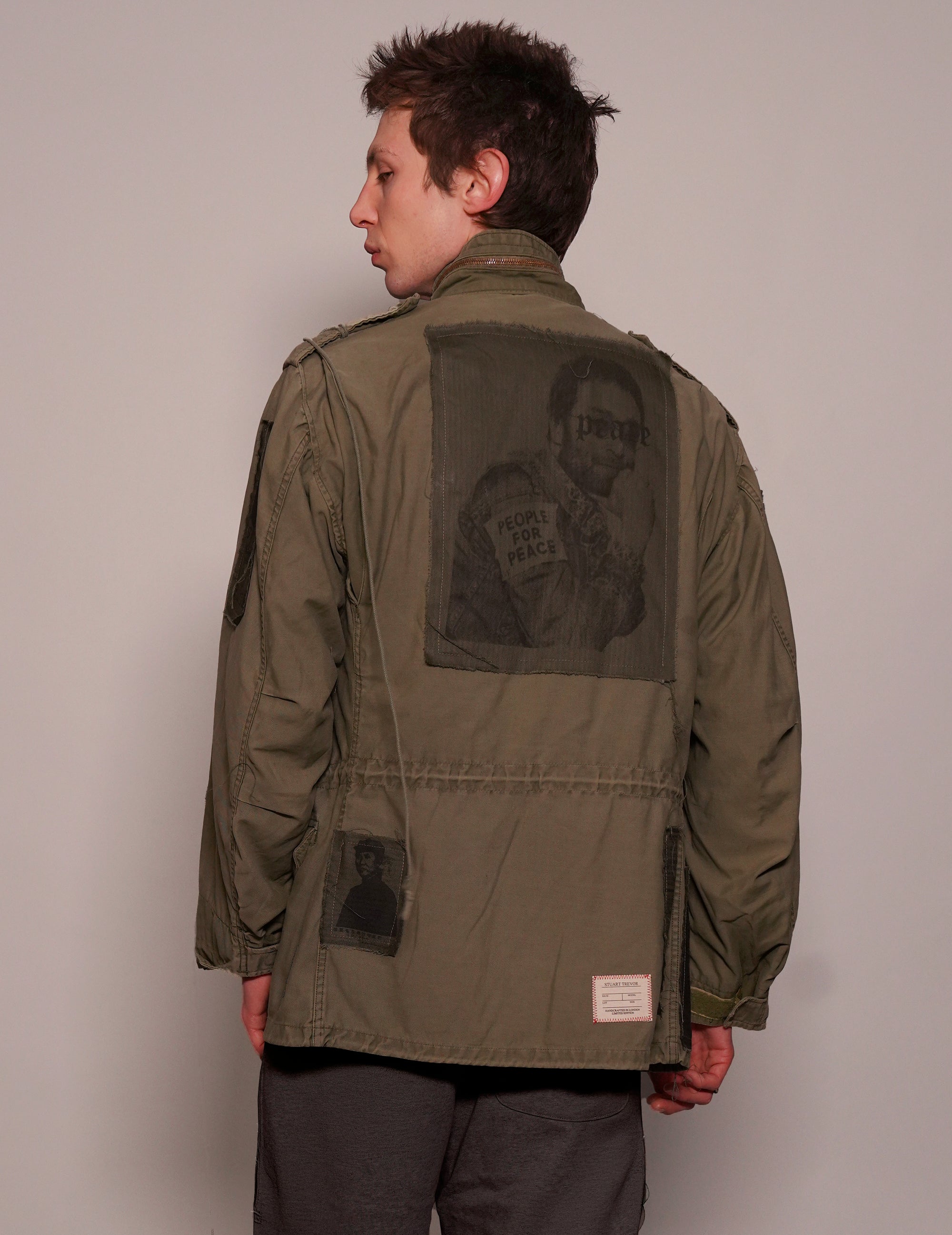 Vintage Patched US Airforce M65 Jacket