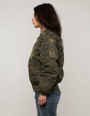 MA-1 Patched Bomber in Tiger Camo