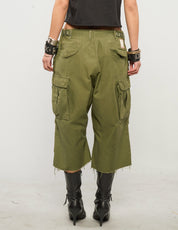 M51 Khaki Cropped Cargo Pants