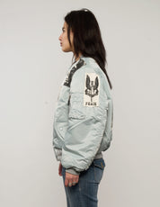 MA-1 Patched Bomber in Grey