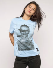 T-Shirt „Saint“ in Ecru