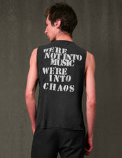 "WE'RE INTO CHAOS" Back Vest