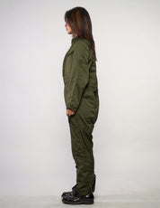 Vintage Luftwaffe Jumpsuit in Dark Olive
