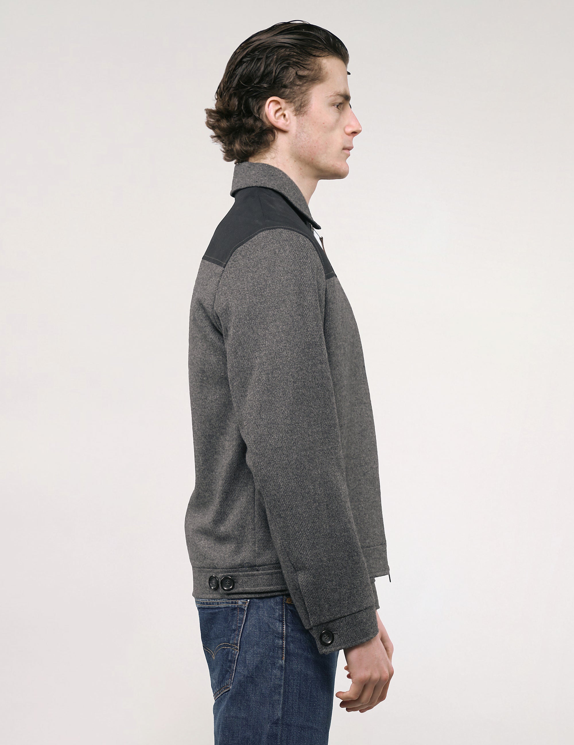 Oliver Spencer Lightweight Jacket in Grey