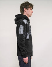 ST Multipatch Zip Hoodie in Black