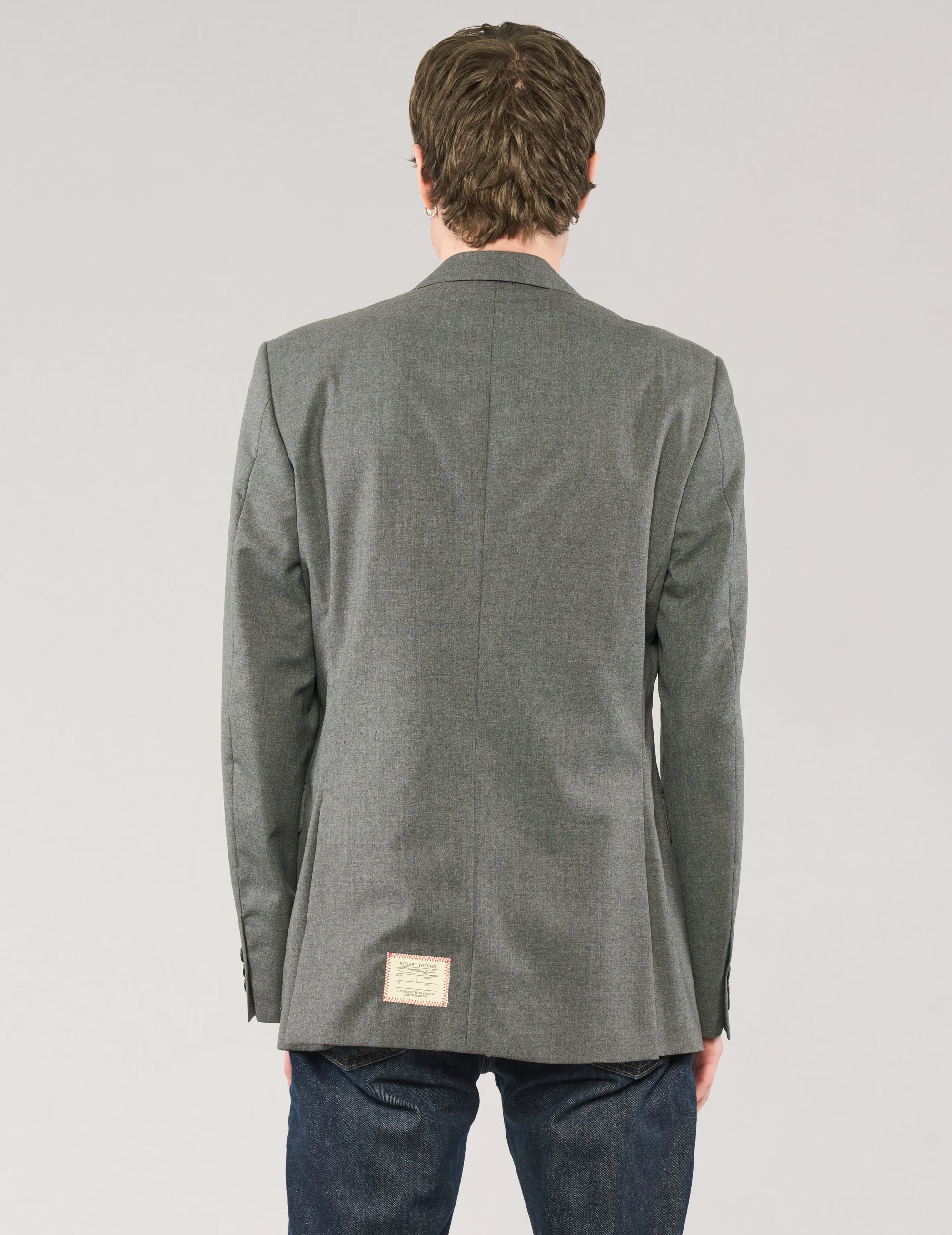 Vintage Suit Jacket in Grey