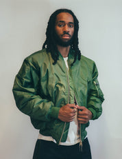 MA 1 Bomber in Green