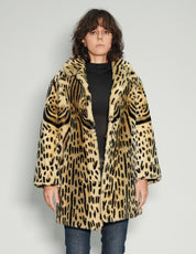 Leopard Print Coat