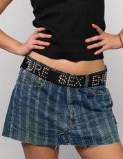 Pure S'x England Studded Leather Belt
