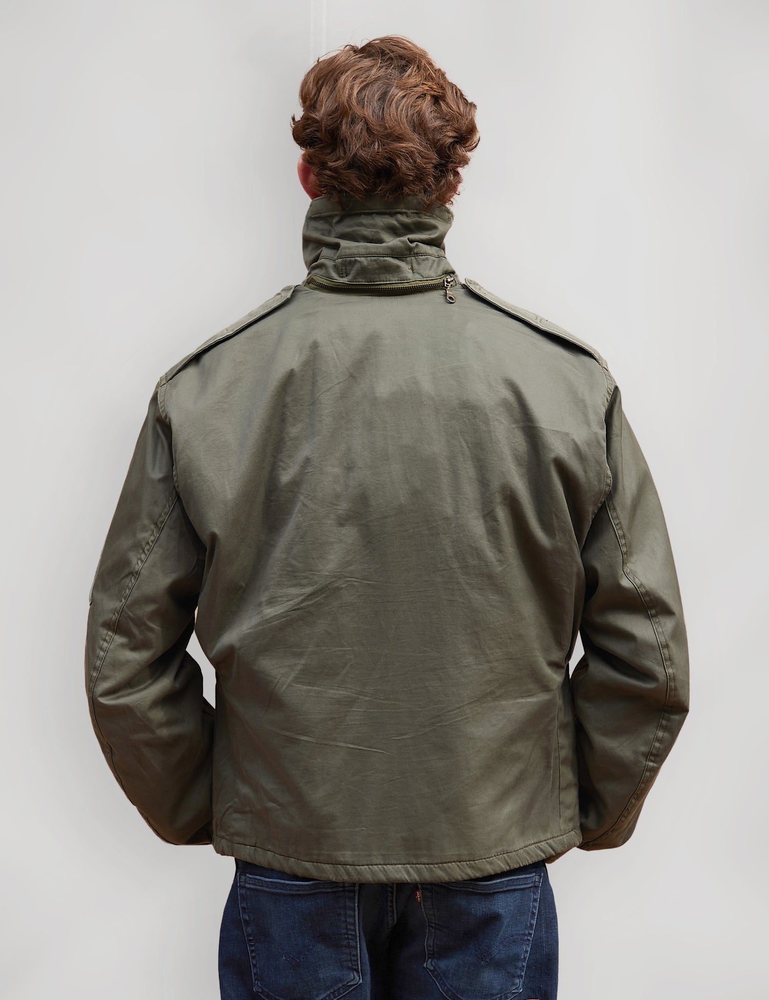 RAF MK3 Stehkragenjacke in Khaki