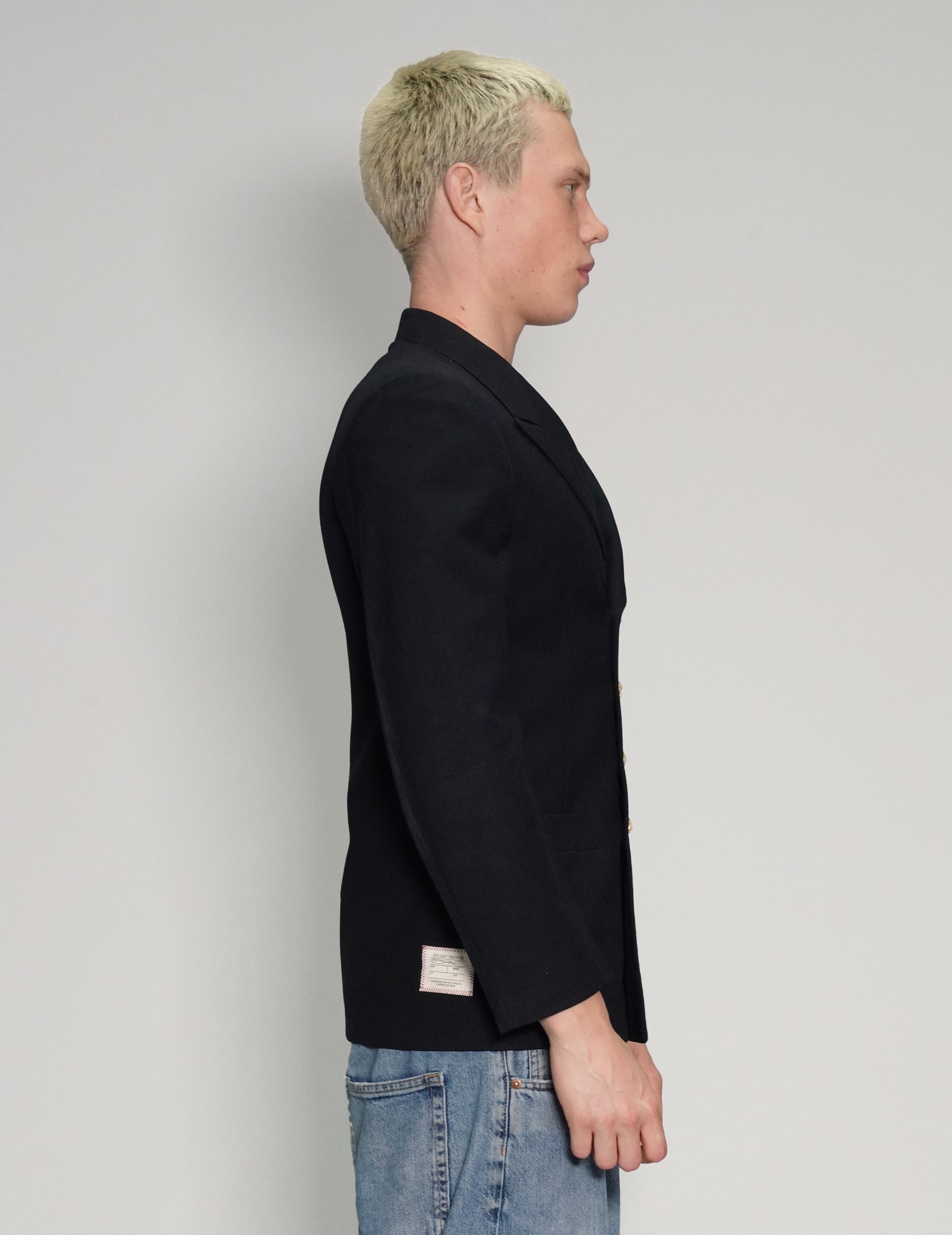 US Navy Officers Double Breasted Blazer