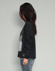 'Saint' Sweatshirt in Black